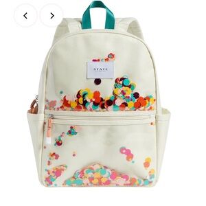 State metallic Kane kids rainbow sequins. NWT